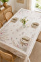 Tablecloth Whisper Garden Patterned Rectangular Tablecloth – Stylish Modern Tablecloth-155X220 cm - 5