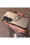 Tecno Camon 40 Pro 5g(Cm7) Compatible Line Heart and Airplane Pattern Non-Transparent Acrylic Back Silicone Edge Phone Case - 3