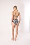 Zebra Patterned Underwire High Waist Black and White Women's Bikini Set – Savanna - 4