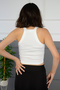 Halter Yaka Kadın Crop - 4