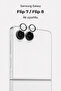 Anti-Shock and Anti-Scratch Camera Glass Protector Compatible with Samsung Galaxy Z Flip 7 / Z Flip 8 Premium Camera Lens Protector - 2