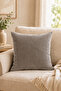 Cozy Plain Decorative Pillowcase – Punchable Throw Pillow Cover – Earth Tone