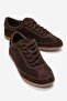 Colette Brown Suede Genuine Leather Women's Casual Sneakers