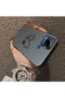 Realme C15/C25/C25S Compatible Line Heart and Airplane Pattern Non-Transparent Acrylic Back Silicone Edge Phone Case - 4