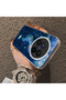 Vivo X200 Pro Compatible Dreamy Starry Sea Fish Pattern Acrylic Back Silicone Edge Phone Case - 4