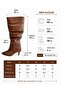 Women's Tamara Brown Suede Bellows Pointed Toe Stiletto Heel Boots - 7