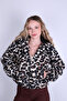 Mns -Leopard Hoodie. Zippered Sweatshirt-1620-1 - 4