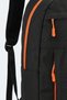Favento Unisex Black / Orange Shoulder Bag - 4