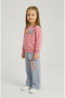 Girl's 2-Strand Combed Cotton Top and Bottom Set – Comfortable Fit Sweatshirt & Wide-Leg Pants – Ages 2-6 - 3