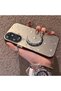 Oppo A60 Compatible Silver Carved Moon and Star Pattern Non-Transparent Acrylic Back Silicone Edge Case - 3