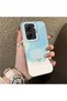 Cute Little Flower Pattern Acrylic Back Silicone Edge Phone Case Compatible with Xiaomi Poco X7 Pro - 2