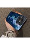 For Realme C63 4G/C61 Compatible Dreamy Starry Sea Fish Pattern Acrylic Back Silicone Edge Phone Case - 4