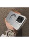 Xiaomi Poco C65 Compatible Silver Carved Moon and Star Pattern Non-Transparent Acrylic Back Silicone Edge Case - 4