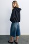 Zımba detaylı kapüşonlu sweatshirt - 4
