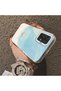 Samsung Galaxy A72 Compatible Cute Little Flower Pattern Acrylic Back Silicone Edge Phone Case - 4