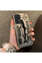 Samsung Galaxy A32 4g Compatible Canned Sardine Fish Sketch Pattern Non-Transparent Acrylic Back Silicone Edge Case - 2