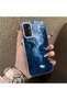 Samsung Galaxy M23/M13 Compatible Dreamy Starry Sea Fish Pattern Acrylic Back Silicone Edge Phone Case - 2