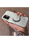 Infinix Smart 10 Compatible Silver Engraved Moon and Star Pattern Non-Transparent Acrylic Back Silicone Edge Case - 3