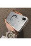iPhone Xr Compatible Silver Carved Moon and Star Pattern Non-Transparent Acrylic Back Silicone Edge Case - 4