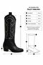 Women's Jasire Mink Suede Embroidered Western Cowboy Boots - 2