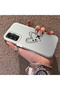 Samsung Galaxy A14 4G/5G Compatible Stripe Heart and Airplane Pattern Non-Transparent Acrylic Back Silicone Edge Phone Case - 3