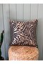 Gold Smoked Living Room Throw Pillow Cover - 3