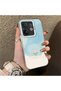 Vivo V60 Compatible Cute Little Flower Pattern Acrylic Back Silicone Edge Phone Case - 2