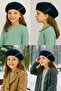 Mother-Daughter Combination 2-Piece French Painter Beret - Stylish Winter Hat / Beret Set - 2