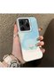 Cute Little Flower Pattern Acrylic Back Silicone Edge Phone Case for Tecno Spark 20 Pro 4G/5G Compatible - 2