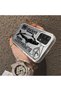 Samsung Galaxy A32 4g Compatible Canned Sardine Fish Sketch Pattern Non-Transparent Acrylic Back Silicone Edge Case - 4