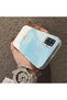 Samsung Galaxy A31 Compatible Cute Little Flower Pattern Acrylic Back Silicone Edge Phone Case - 4