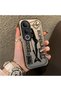 Vivo V50 Lite 4G/5G Compatible Canned Sardine Fish Sketch Pattern Non-Transparent Acrylic Back Silicone Edge Case - 2