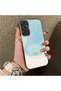 Samsung Galaxy M34 Compatible Cute Little Flower Pattern Acrylic Back Silicone Edge Phone Case - 2