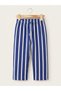 Boy's London Back-Printed Striped Pants 2-Piece Set - 7