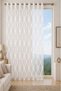 Iznik 17309-17310 Brode Special Size Tulle Curtain 200X250 Without Pleats - 2
