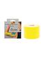 Kinezyobant Sports Tape Kinesio Tape 5 Meters*5Cm Yellow Color - 2