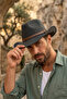Special Design Men's Cowboy Hat with Belt Buckle