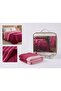 Wona Striped Cotton Single Blanket 160X220 cm Fuchsia