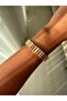 Cylinder Porcelain Rubber Bracelet