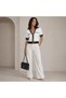 Women's V-Neck Padded Knitwear Jacket Mta021
