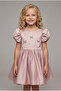 Powder Stone Short Girls' Evening Dress