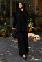 Snap Detailed Knitwear Set Black 2002