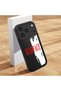 iPhone 17 Pro Max Compatible Black Silicone Case Scarface Movie Themed Black-White Design Camera Protected Shock Absorbing - 2