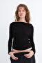 Kayık Yaka Basic Blouse B1888 - 5