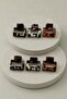 6 Pieces Mini Square Latch Buckles