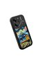 Tecno Pova 6/Pova 6 Pro Compatible Black Silicone Case Starry Night Train and Castle Pattern Camera Protected Shock Absorbing - 3