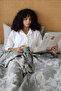 Molina Double Jacquard Blanket & Sheet Set Gray - 4