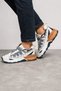 Entropy Men's Comfortable Sole Casual Shoes White-Navy Blue - 3
