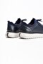 Genuine Leather Men's Walking Shoes Casual Comfort Stretch Structure Laceless Use Orthopedic Daily Comfortable Sole Navy Blue Sneaker - 5