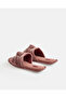 Women Pink Knot Detail Mule Slippers - 3